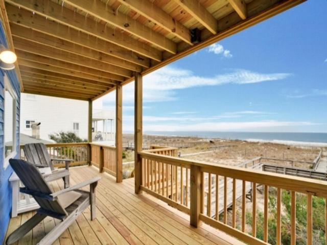 Sea Haven - Oceanfront! Amazing Master Suite With A Private Oceanfront Deck! Recently Renovated And Perfect For The Entire Family Home Kure Beach Esterno foto